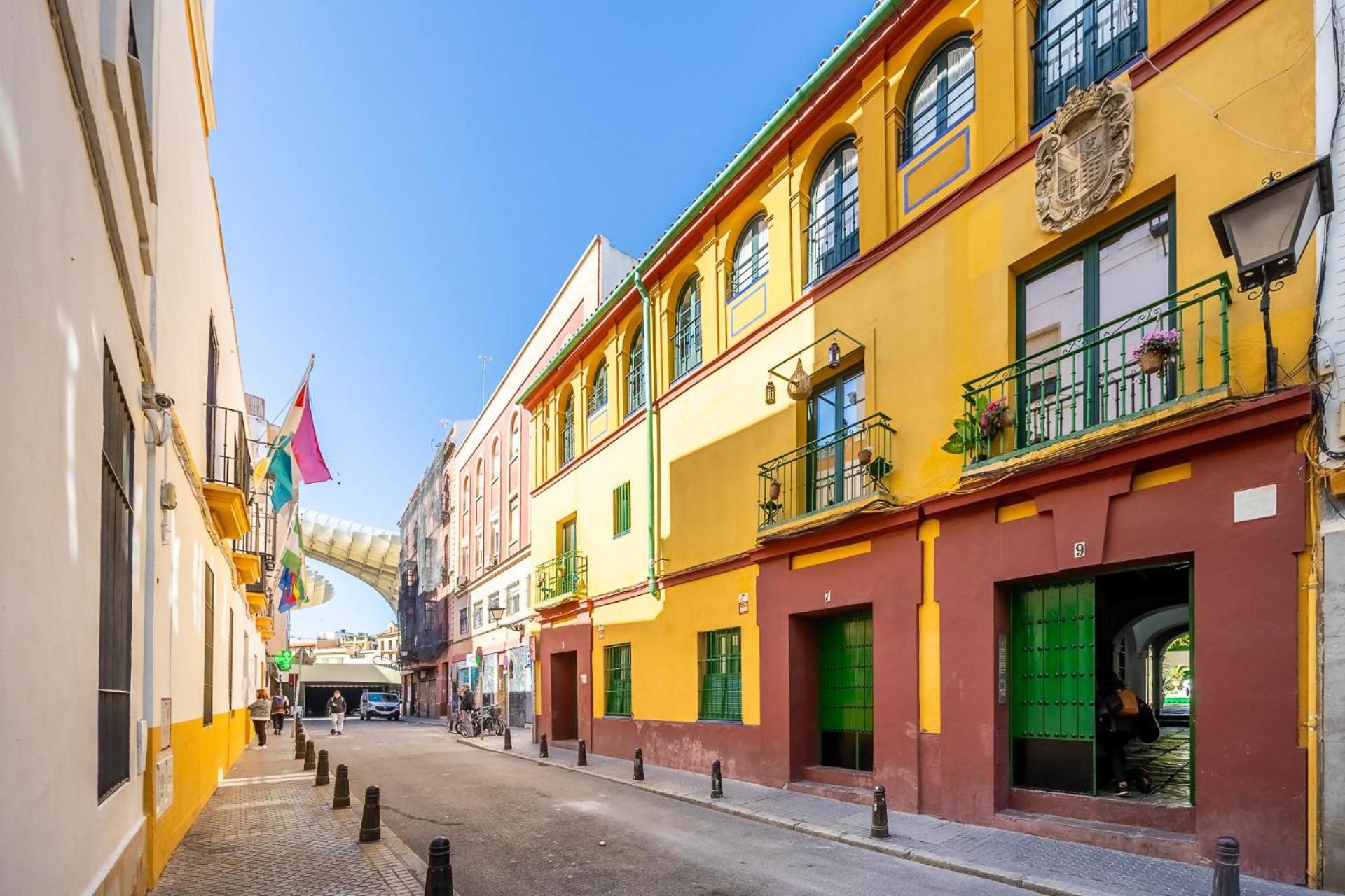 Comfy Away - Estudio En Patio De Vecinos En Las Setas Sevilla Exterior foto